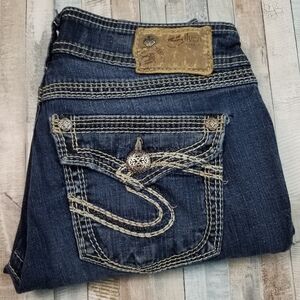 Silver Suki Surplus Capri Jeans